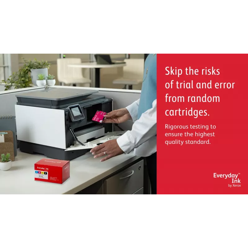 Everyday™ Multipack Ink by Xerox saderīgs ar HP HP963XL (HP963XL MULTIPACK), Augsta ietilpība