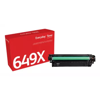 Everyday™ melnais toneris no Xerox, saderīgs ar HP 649X (CE260X), augstas ietilpības