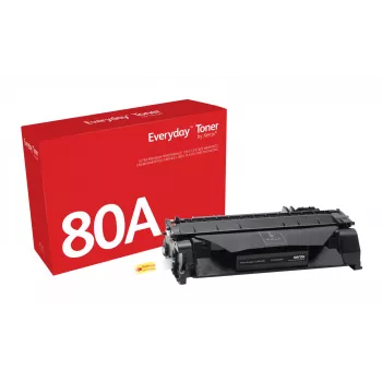 Everyday™ Melnais toneris no Xerox, saderīgs ar HP 80A (CF280A), Standarta ietilpība