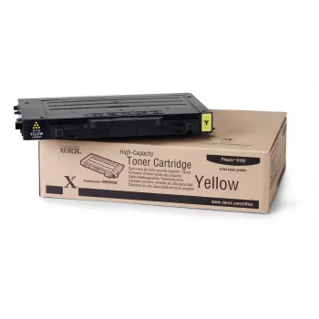 Xerox Hi-Capacity dzeltenais tonera kasetne (5 000 lappuses*), 5000 lappuses, dzeltena, 1 gab.