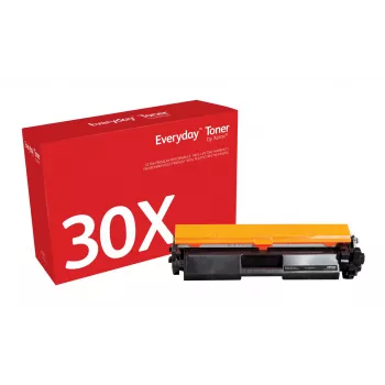 Everyday™ melnais toneris no Xerox, saderīgs ar HP 30X (CF230X), lielas ietilpības
