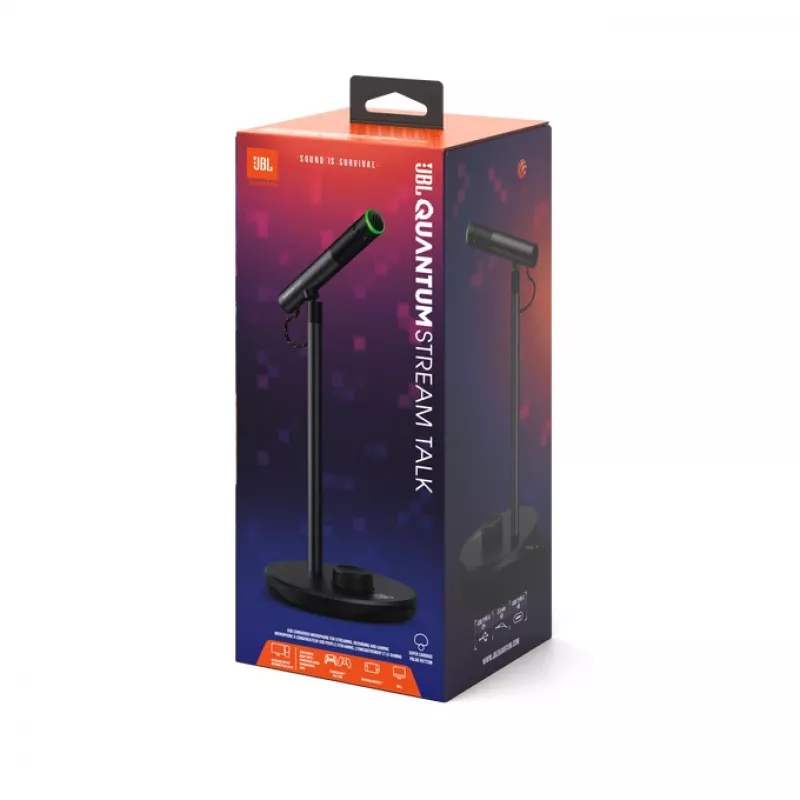 JBL JBLSTRMTALKBLK mikrofons, melns