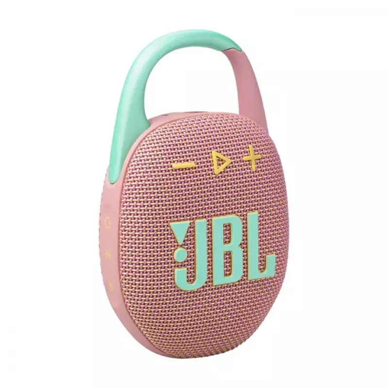 Pārnēsājams skaļrunis JBL Clip 5 Mint (JBLCLIP5PINK)
