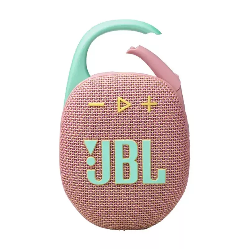 Pārnēsājams skaļrunis JBL Clip 5 Mint (JBLCLIP5PINK)