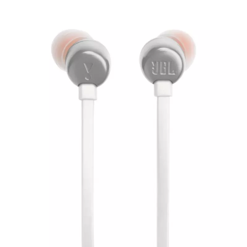 JBL Tune 310C austiņas ar vadu, ievietojamas, zvaniem/mūzikai, USB Type-C, baltas