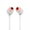 JBL Tune 310C austiņas ar vadu, ievietojamas, zvaniem/mūzikai, USB Type-C, baltas