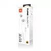 JBL Tune 310C austiņas ar vadu, ievietojamas, zvaniem/mūzikai, USB Type-C, baltas