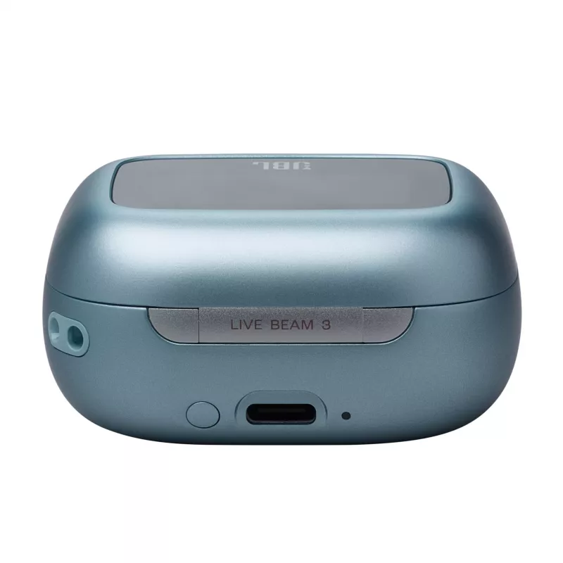 JBL Live Beam 3 austiņas bezvadu ievietojamās zvaniem/mūzikai/sportam/ikdienai Bluetooth zilas