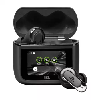 JBL Tour Pro 3 austiņas bezvadu ievietojamas Zvani/Mūzika/Sports/Ikdiena Bluetooth melns