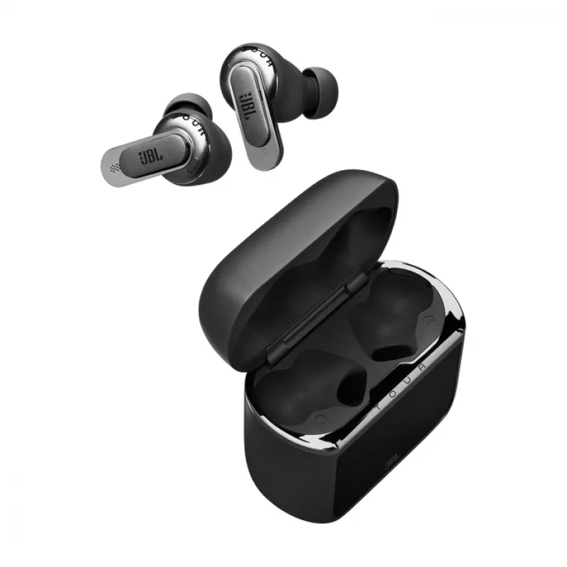 JBL Tour Pro 3 austiņas bezvadu ievietojamas Zvani/Mūzika/Sports/Ikdiena Bluetooth melns
