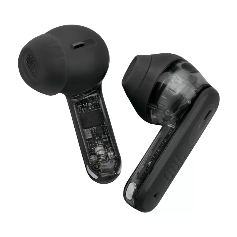JBL Tune Flex 2 Ghost Edition austiņas True Wireless Stereo (TWS) Ievietojamas sarunām/mūzikai Bluetooth Melns