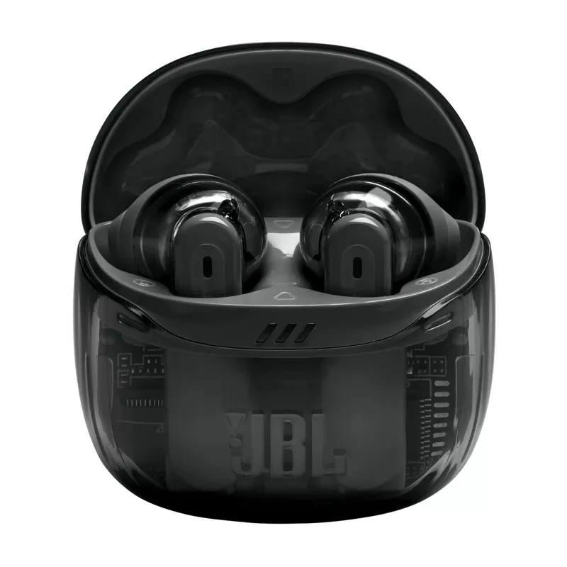JBL Tune Flex 2 Ghost Edition austiņas True Wireless Stereo (TWS) Ievietojamas sarunām/mūzikai Bluetooth Melns