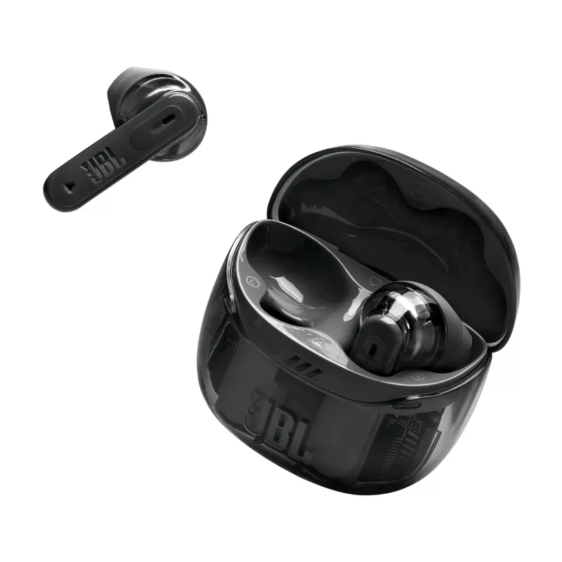 JBL Tune Flex 2 Ghost Edition austiņas True Wireless Stereo (TWS) Ievietojamas sarunām/mūzikai Bluetooth Melns
