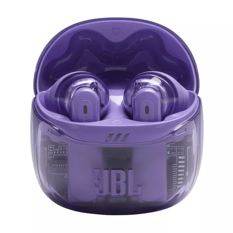JBL Tune Flex 2 Ghost Edition austiņas True Wireless Stereo (TWS) Ievietojamas zvaniem/mūzikai Bluetooth violets