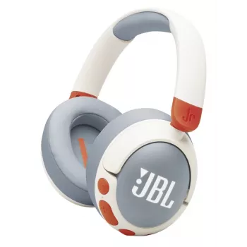 JBL Junior 470NC austiņas bezvadu galvas lentes zvani/mūzika USB Type-C Bluetooth gaiši pelēks, balts