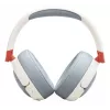 JBL Junior 470NC austiņas bezvadu galvas lentes zvani/mūzika USB Type-C Bluetooth gaiši pelēks, balts