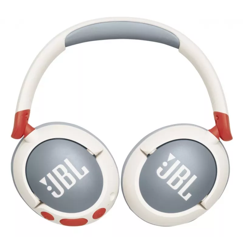 JBL Junior 470NC austiņas bezvadu galvas lentes zvani/mūzika USB Type-C Bluetooth gaiši pelēks, balts