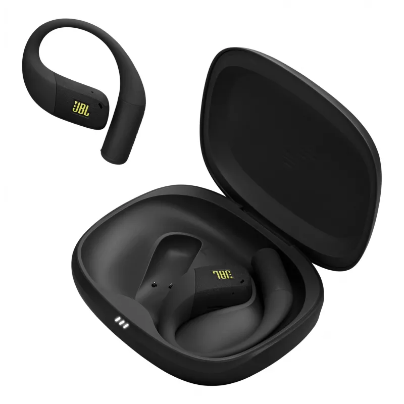 JBL Endurance Zone austiņas bezvadu atvērtā tipa sporta Bluetooth melnas, laima