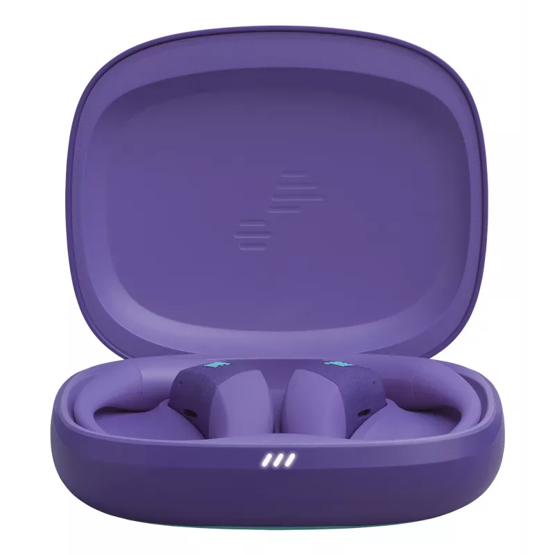 Austiņas JBL Endurance Zone Wireless Open-ear Sports Bluetooth — violetas, 20–20000 Hz, 89,6 g