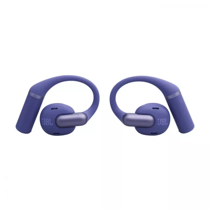 Austiņas JBL Sense Pro TWS auss āķis, Bluetooth, USB-C uzlādes statīvs, 20–40000 Hz, zila, 95,2 g