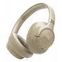 Austiņas JBL Tune 730BT bezvadu Bluetooth supra-aural, 20–20000 Hz, 218.2 g, bēša