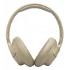 Austiņas JBL Tune 730BT bezvadu Bluetooth supra-aural, 20–20000 Hz, 218.2 g, bēša