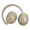 Austiņas JBL Tune 730BT bezvadu Bluetooth supra-aural, 20–20000 Hz, 218.2 g, bēša