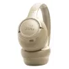 Austiņas JBL Tune 730BT bezvadu Bluetooth supra-aural, 20–20000 Hz, 218.2 g, bēša