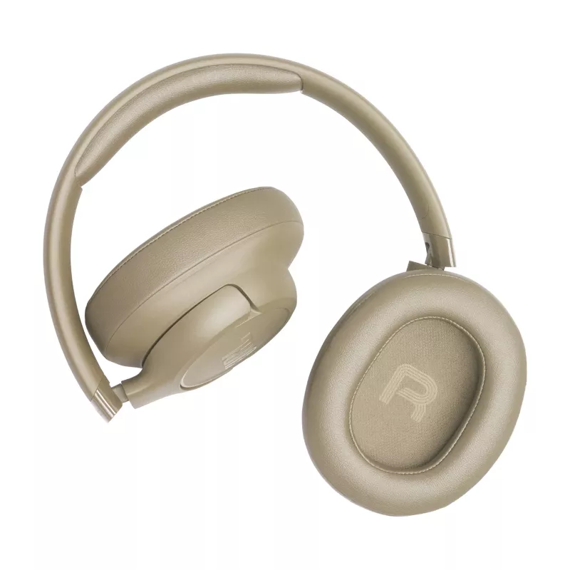 Austiņas JBL Tune 730BT bezvadu Bluetooth supra-aural, 20–20000 Hz, 218.2 g, bēša