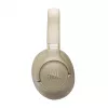 Austiņas JBL Tune 730BT bezvadu Bluetooth supra-aural, 20–20000 Hz, 218.2 g, bēša