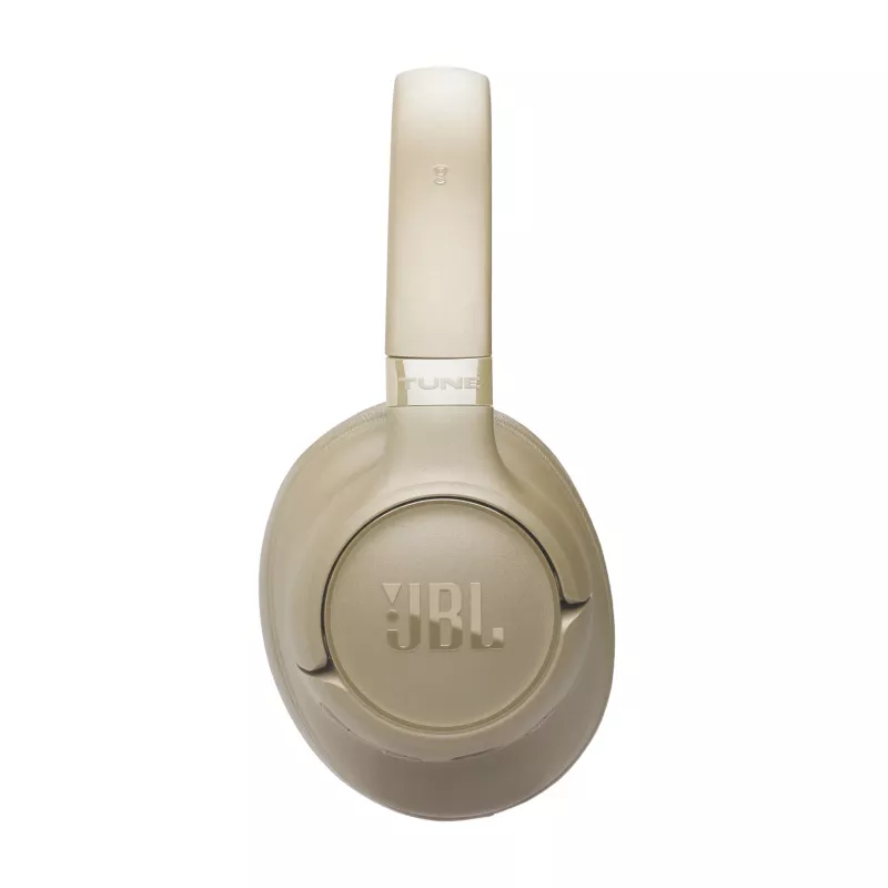 Austiņas JBL Tune 730BT bezvadu Bluetooth supra-aural, 20–20000 Hz, 218.2 g, bēša