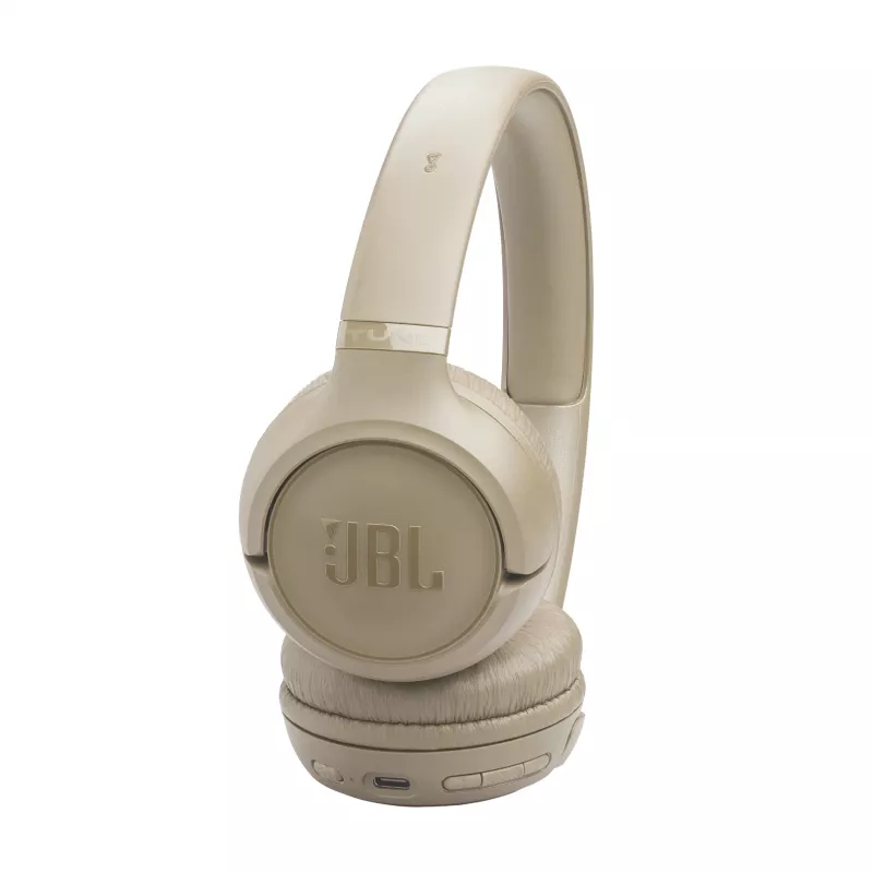 JBL Tune 530BT austiņas bezvadu galvas lente zvaniem/mūzikai USB Type-C Bluetooth bēša