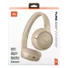 JBL Tune 530BT austiņas bezvadu galvas lente zvaniem/mūzikai USB Type-C Bluetooth bēša