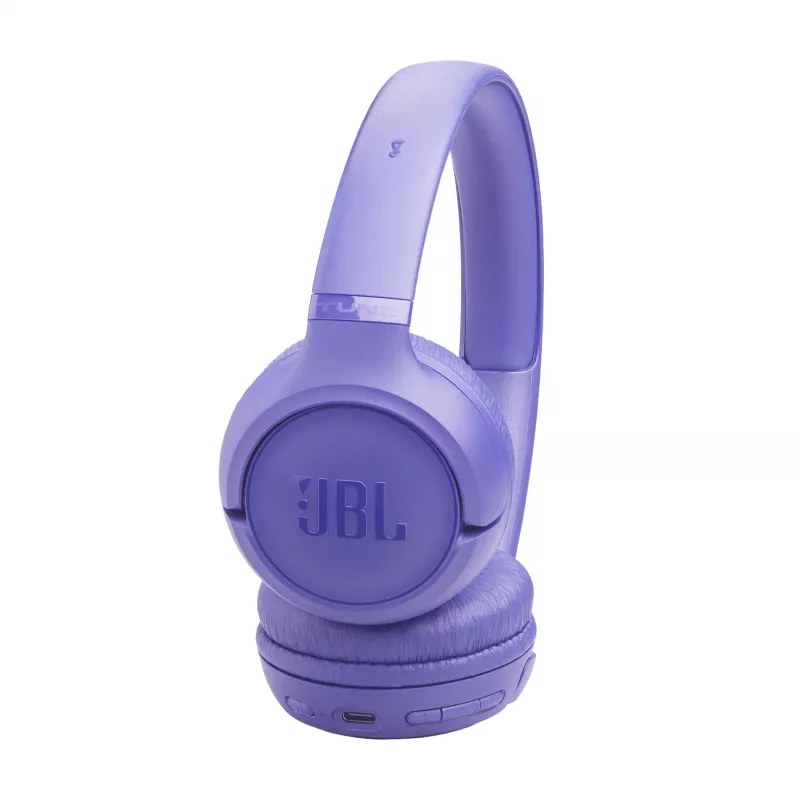 Austiņas JBL Tune 530BT bezvadu Bluetooth, pāri ausīm, galvas stīpa, 20–20000 Hz, 151 g, violetas