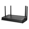 Galda bezvadu maršrutētājs TP-Link EB210 Pro — divjoslu 2,4/5 GHz, Wi‑Fi 7 (802.11be), 2,5 gigabitu Ethernet, 5 LAN pieslēgvietas, USB, melns