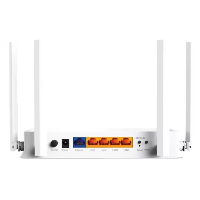 TP-Link Archer BE220W bezvadu maršrutētājs Gigabit Ethernet divjoslu (2,4 GHz / 5 GHz) balts