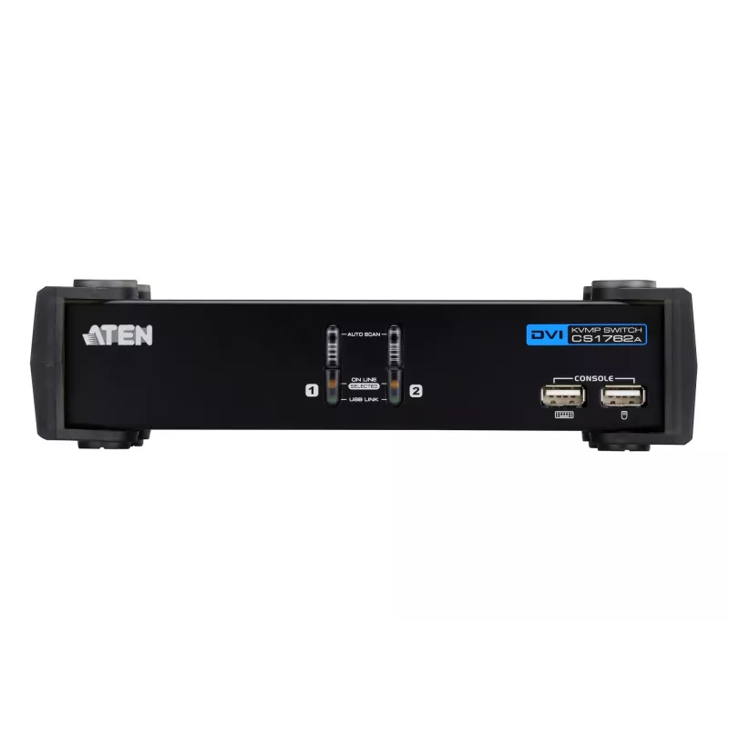 ATEN CS1762A KVM slēdzis Melns