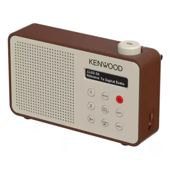 Kenwood CRM25DABT Portable Digital Mocha