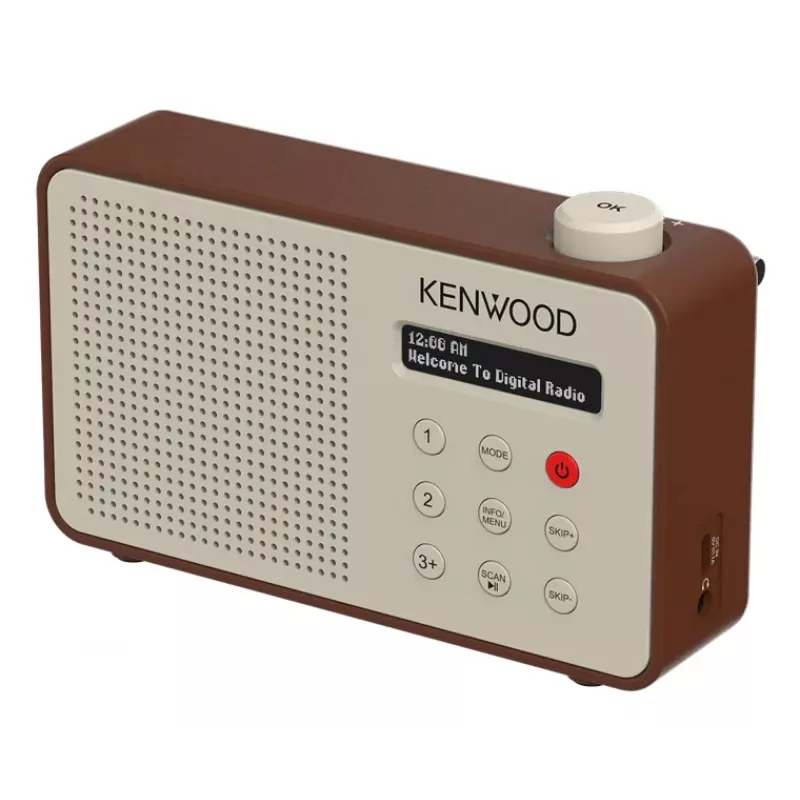 Kenwood CRM25DABT Portable Digital Mocha