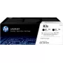 Toneru kasetnes HP 83X (CF283XD) 2 iepakojumā, lielas ietilpības, melnas, priekš LaserJet printeriem, 2200 lapaspuses (melns)