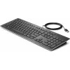 HP USB Premium klaviatūra, pilna izmēra (100%), vadu, USB, membrānas, melna