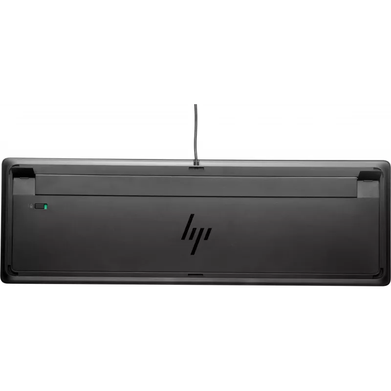 HP USB Premium klaviatūra, pilna izmēra (100%), vadu, USB, membrānas, melna