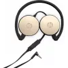 HP Stereo Headset H2800 (melns ar zīda zeltu), vadu, zvani/mūzika, 125 g, austiņas, melns, zelts