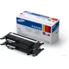 Toneru kasetņu 2 iepakojums, Samsung CLT-P4092B, melns, 1500 lpp. katrai kasetnei