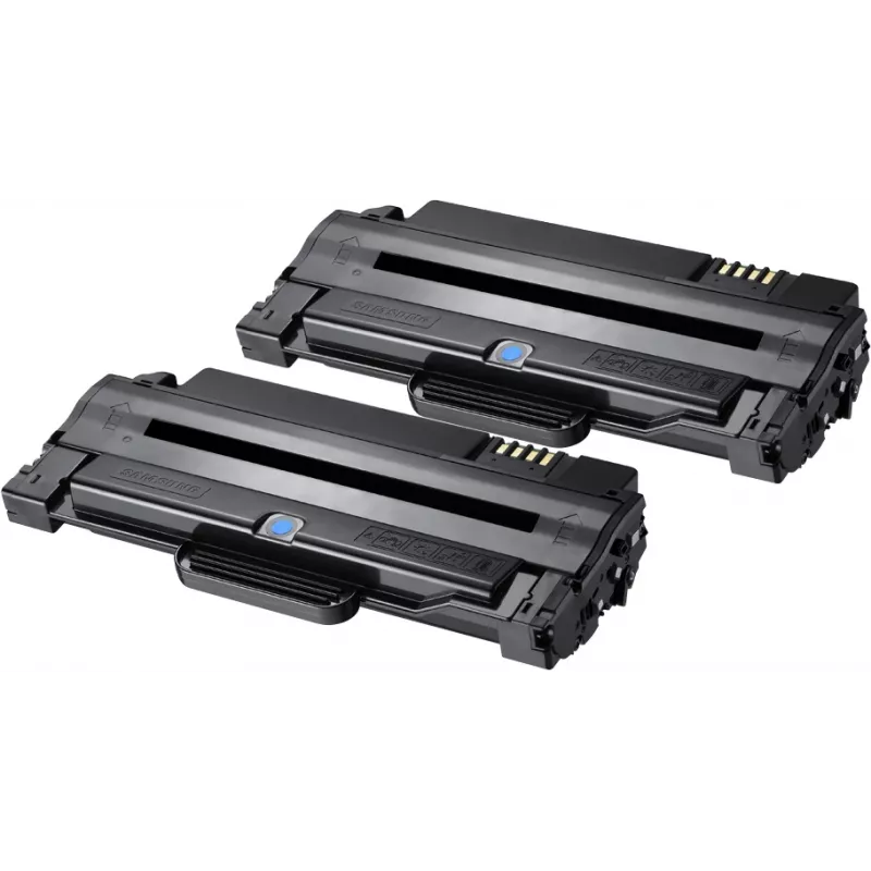 Samsung MLT-P1052A 2-pack High Yield Melns tonera kasetes, 5000 lapas, Melns, 2 gab.