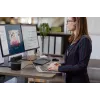 HP ENVY Rechargeable pele 500, piemērota abām rokām, lāzera, RF bezvadu, 1600 DPI, melna, pelēka