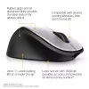 HP ENVY Rechargeable pele 500, piemērota abām rokām, lāzera, RF bezvadu, 1600 DPI, melna, pelēka