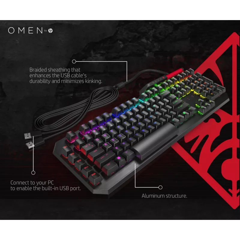 HP OMEN by Sequencer tastatūra