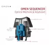 HP OMEN by Sequencer tastatūra
