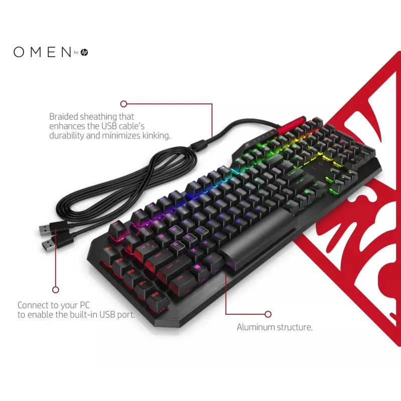HP OMEN by Sequencer tastatūra